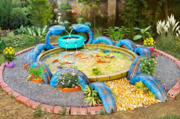 Extraordinary aquarium idea for your garden | Aquarium decoration ideas