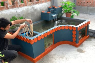 How to making an outdoor aquarium- PROJECTS FOR BACKYARDS