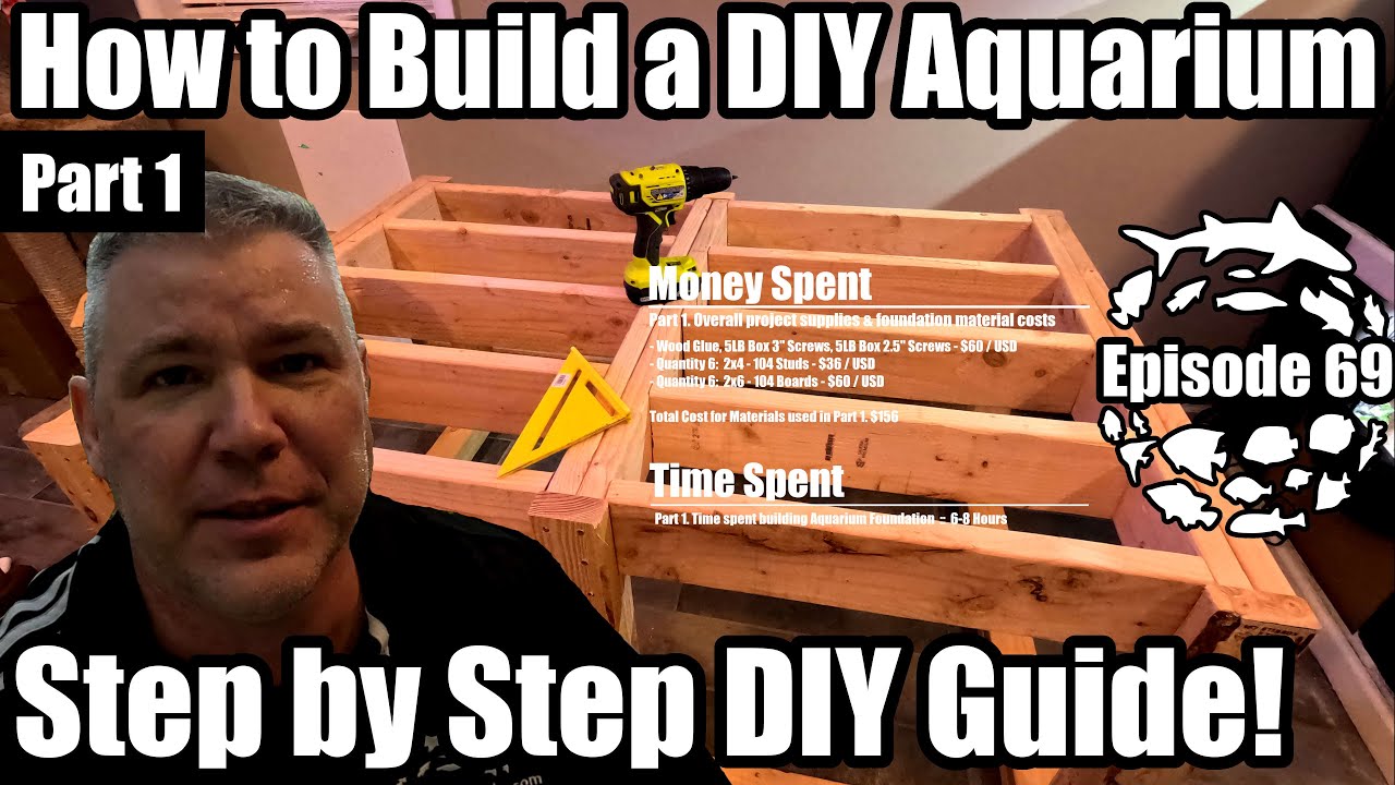 Picture of Aquariums: How to Build a DIY Aquarium, a Step by Step Guide. Part 1 ...