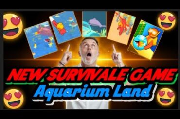 Aquarium land | New survival fish game - fish bachanewala game #trending #fishgame