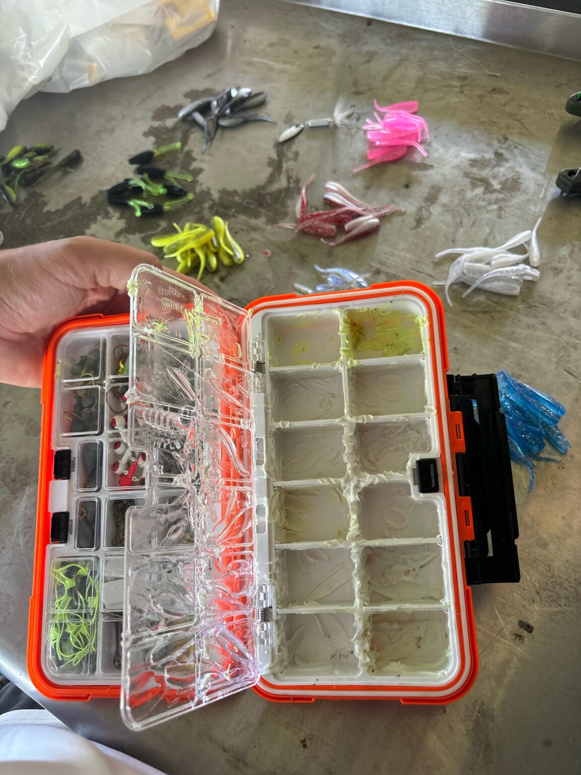 Any solutions to store my softplastics?