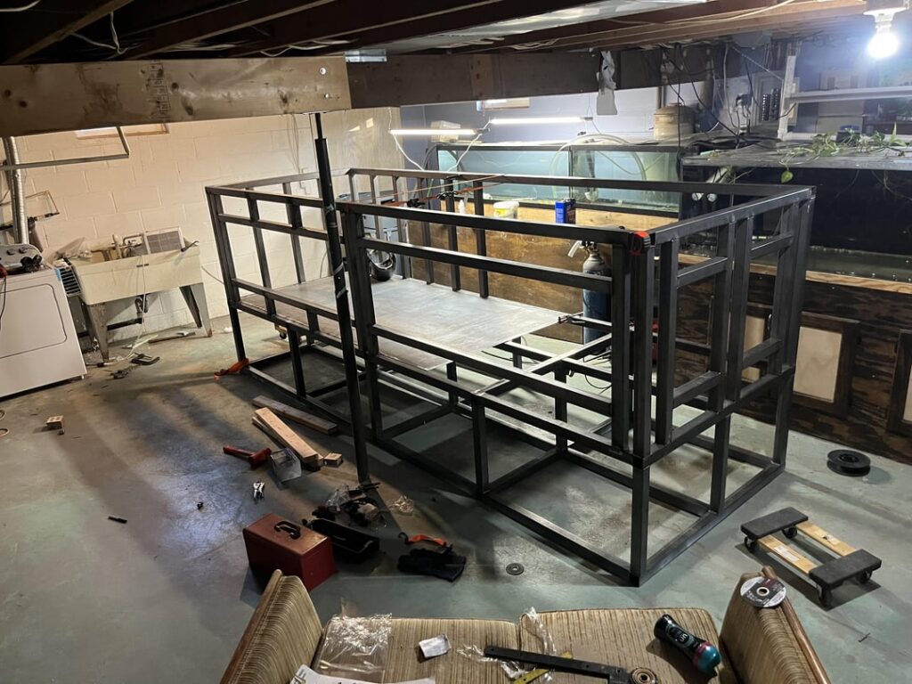 Aquariums: Build Progress on New 1000 Gallon Aquarium Build Progress on New 1000 Gallon Aquarium