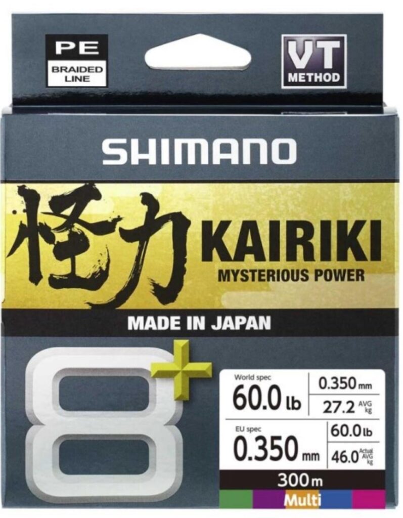 Shimano Kairiki 8+ different specs?