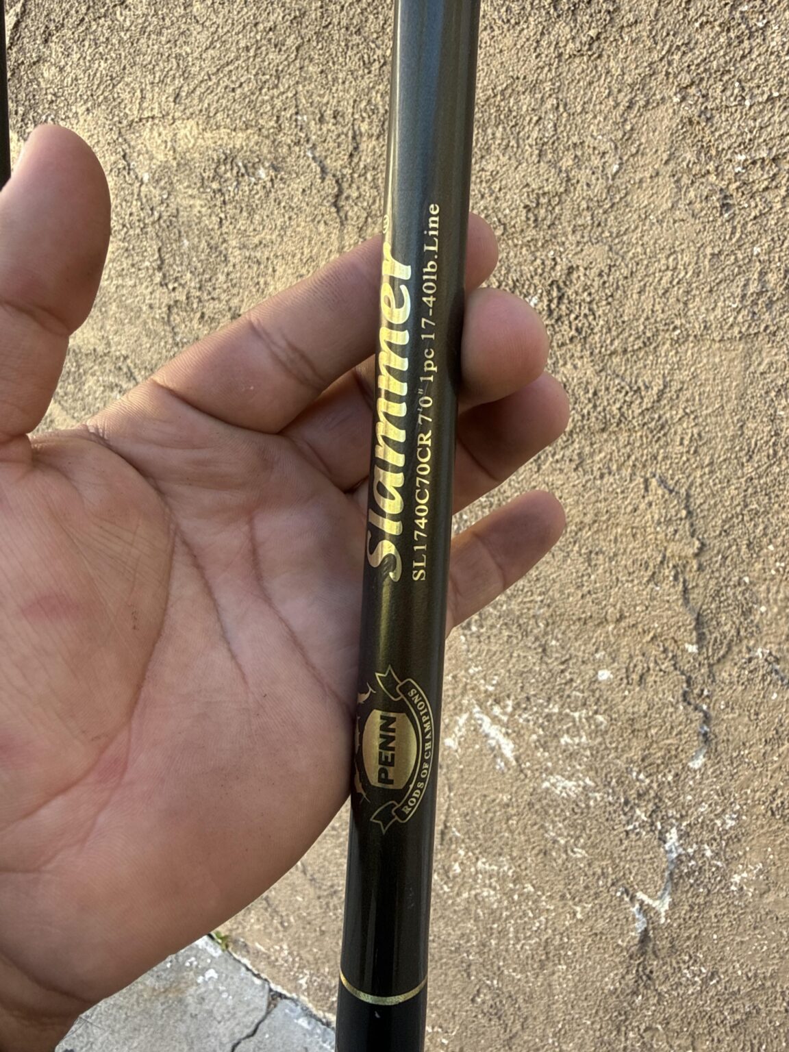 Neighbor gave me this rod