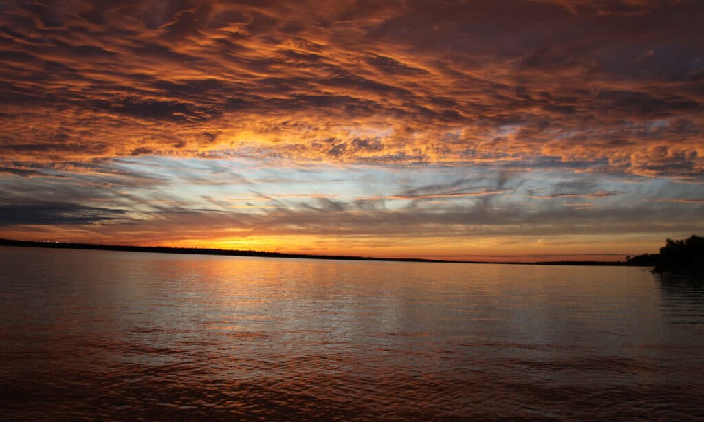 Grapevine Lake.