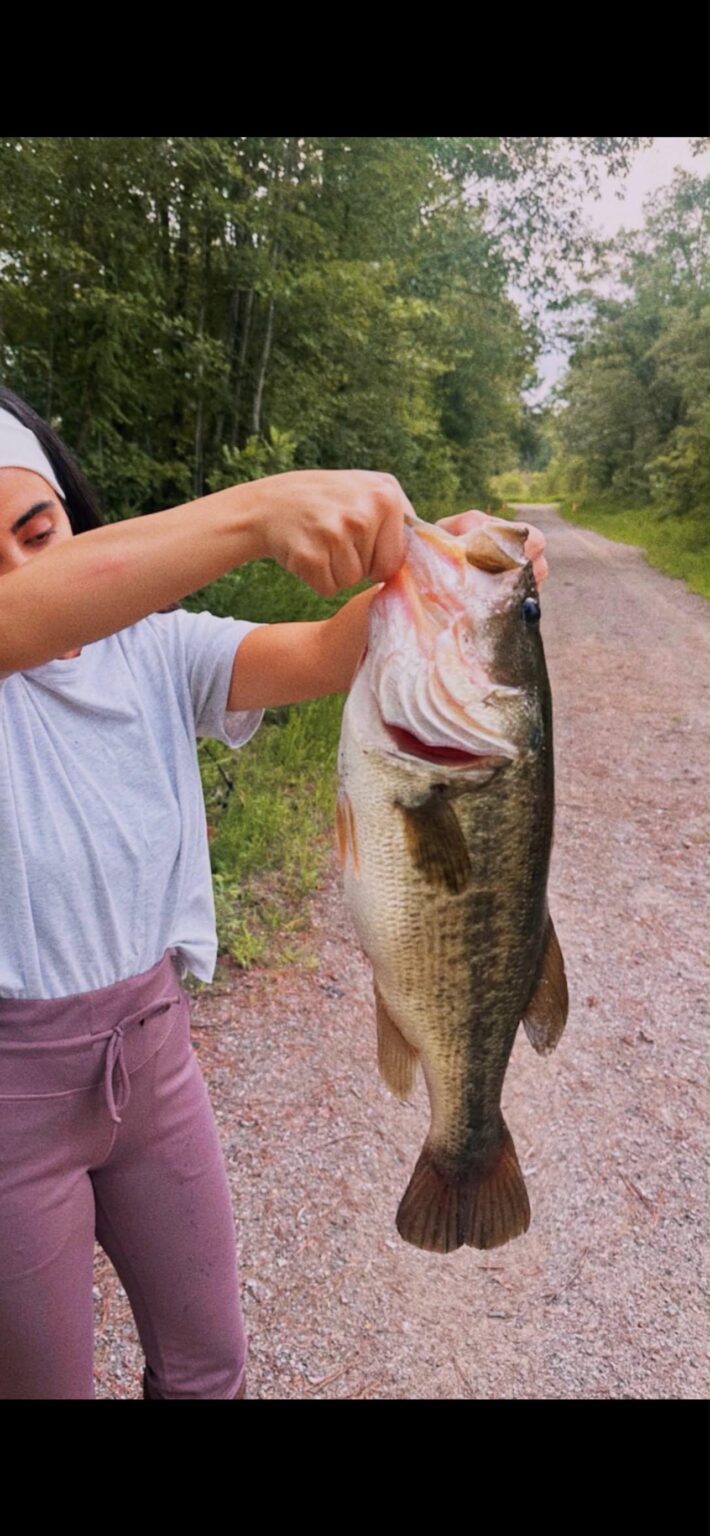 8lbs! Caught in sandston , Virginia by Helen!