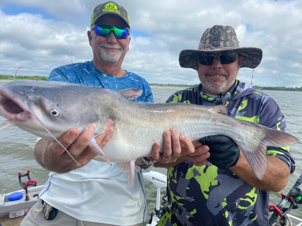 Blues or channel catfish — take your pick Woodville Day Care Champion Audre Riley