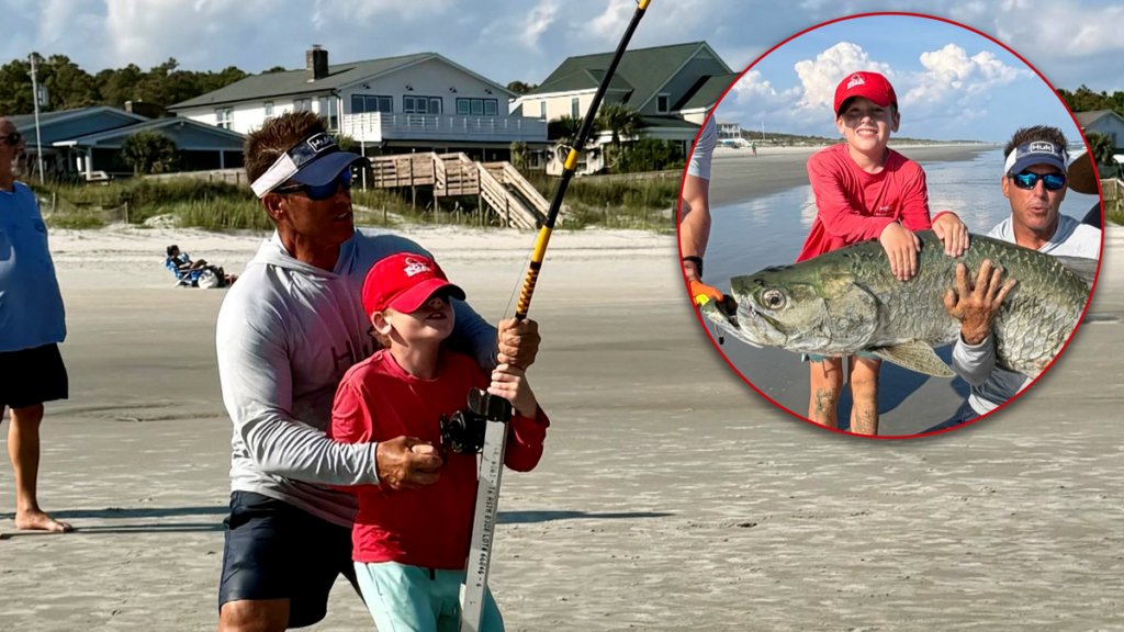 South Carolina kid reels in 150-pound rare fish