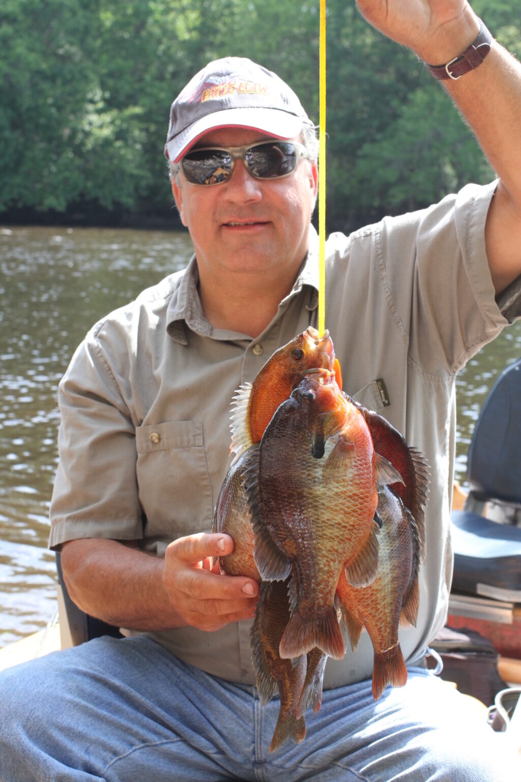 Add a cricket to your Beetle for early season redbreast sunfish