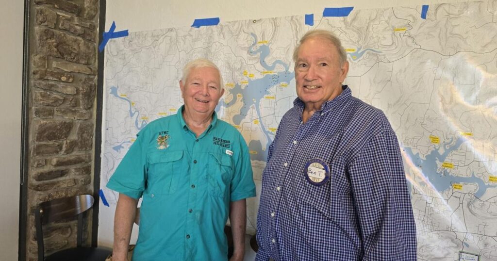 Francis discusses Greers Ferry Walleye Club |